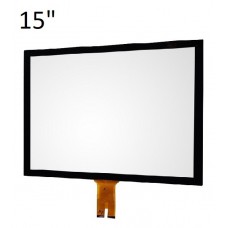 Проекционно-емкостный сенсорный экран 15" дюймов PCAP